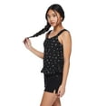 thumbnail image 3 of My Sister's Closet Girls' Ruched Peplum Tank, 3 of 6