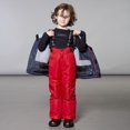 thumbnail image 2 of Deux par Deux Blue-Black & Red 2-Piece Snowsuit, 2 of 5