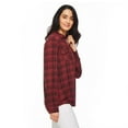 thumbnail image 2 of Penmans Women's Button-Up Plaid Shirt, 2 of 5