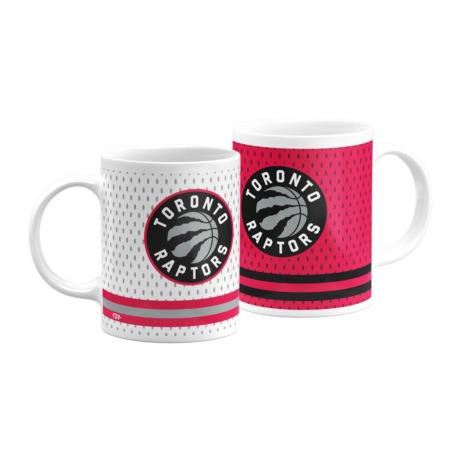 The Sports Vault 2PK Coffee Mug Set Toronto Raptors