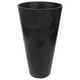 Everleaf  – Grande jardinière ronde en caoutchouc recyclé noir, 66 cm – image 2 sur 5