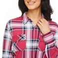 thumbnail image 4 of Penmans Women's Button-Up Plaid Shirt, 4 of 6