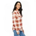 thumbnail image 2 of Penmans Women's Button-Up Plaid Shirt, 2 of 6