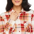 thumbnail image 4 of Penmans Women's Button-Up Plaid Shirt, 4 of 6
