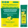 thumbnail image 1 of No Days Wasted Hydration Replenisher - Electrolyte Drink Mix with Vitamin Support - Canadian Made and Founded - Lemon Lime - 9 Single Serve Packets, 1 of 7