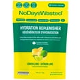 thumbnail image 2 of No Days Wasted Hydration Replenisher - Electrolyte Drink Mix with Vitamin Support - Canadian Made and Founded - Lemon Lime - 9 Single Serve Packets, 2 of 7