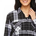thumbnail image 4 of Penmans Women's Button-Up Plaid Shirt, 4 of 6