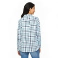 thumbnail image 3 of Penmans Women's Button-Up Plaid Shirt, 3 of 6