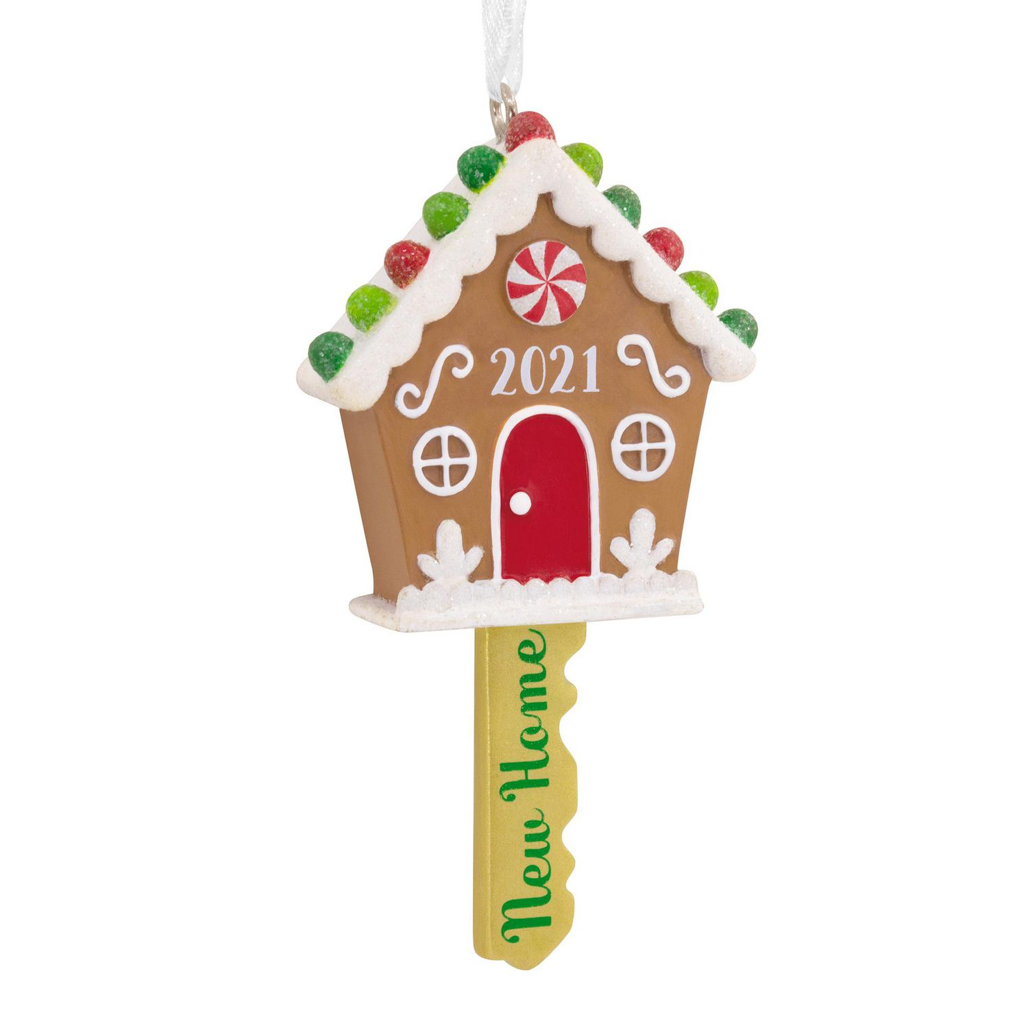 Hallmark New Home Gingerbread House Key 2021 Christmas Ornament