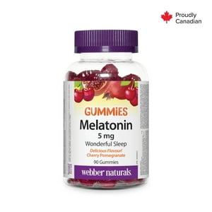 Webber Naturals® Melatonin Gummies 5 Mg