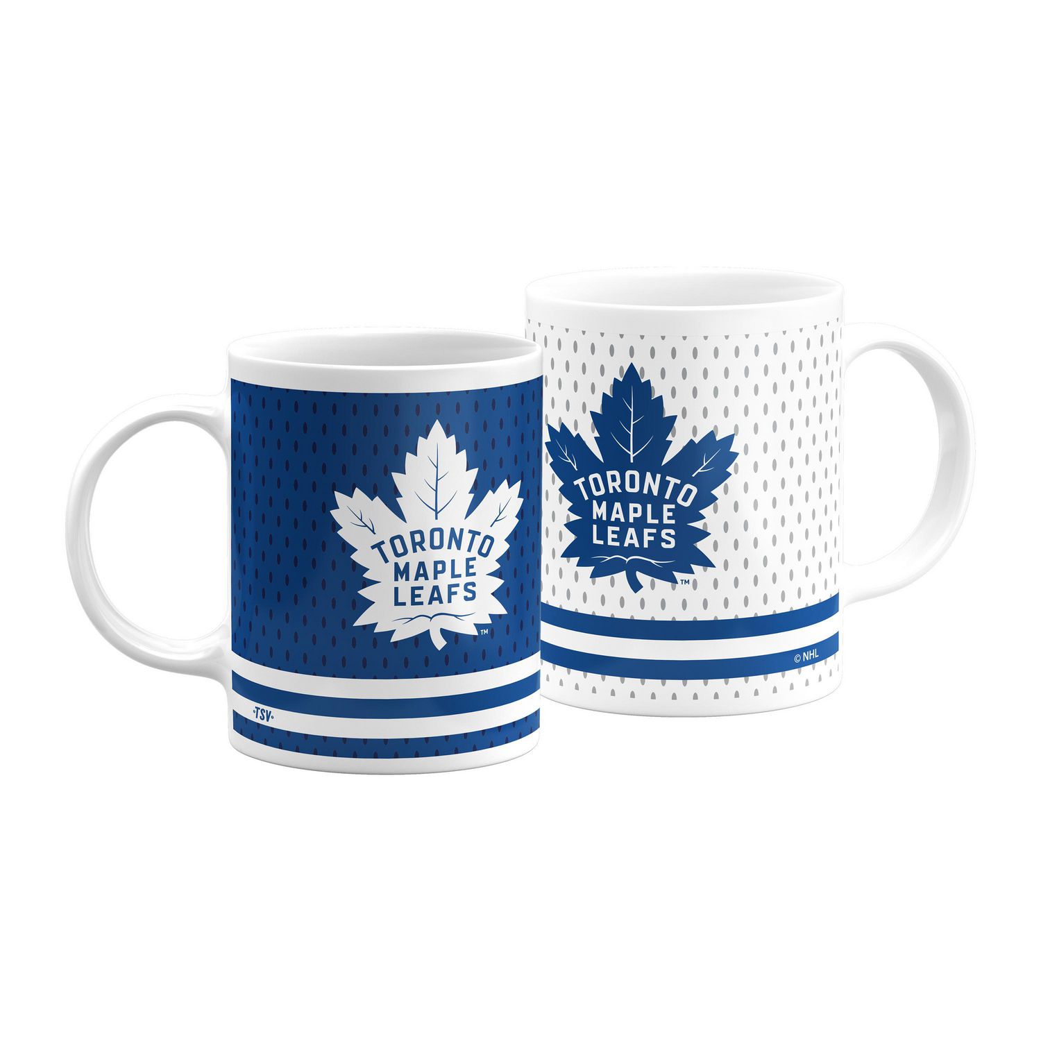 NHL Toronto Maple Leafs Full Wrap Wallpaper Travel Mug, 14-oz