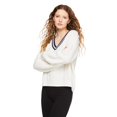 thumbnail image 2 of No Boundaries Women's Varsity Sweater, 2 of 6