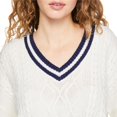thumbnail image 4 of No Boundaries Women's Varsity Sweater, 4 of 6