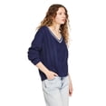 thumbnail image 2 of No Boundaries Women's Varsity Sweater, 2 of 6