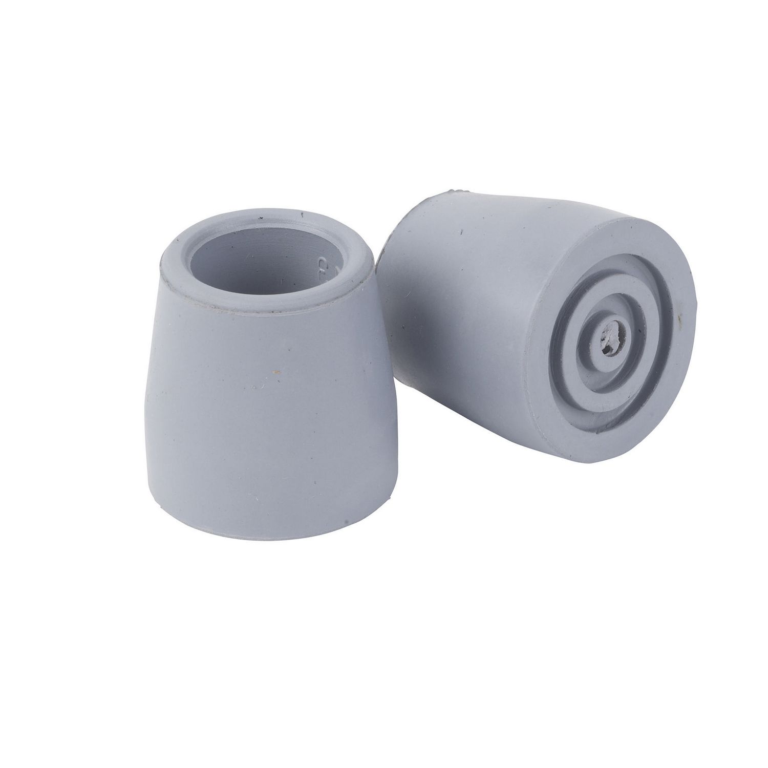 Drive Medical Gray Utility Walker Replacement Tips, Pair