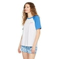 thumbnail image 2 of No Boundaries Women's Pajama 2-Piece Set, 2 of 6