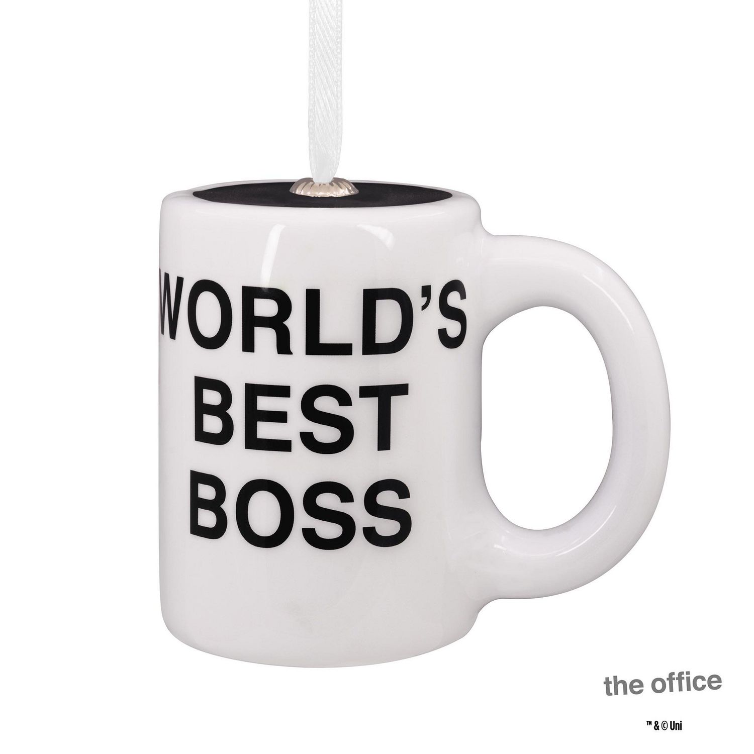 Hallmark The Office World's Best Boss Coffee Mug Decoupage