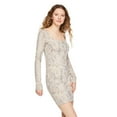 thumbnail image 2 of No Boundaries Women's Square Neckline Dress, 2 of 6