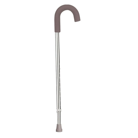Drive Medical Aluminum Round Handle Cane with Foam Grip