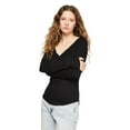 thumbnail image 2 of No Boundaries Women's Snap Henley, 2 of 6