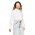 thumbnail image 2 of No Boundaries Women's Crop Button-Up Shirt, 2 of 6