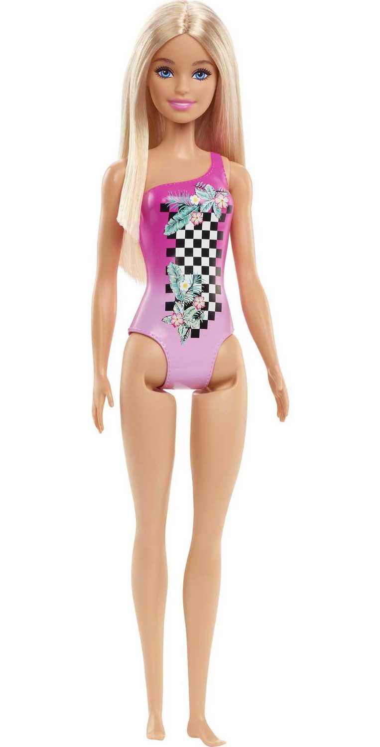 Poupée Barbie en maillot de bain 