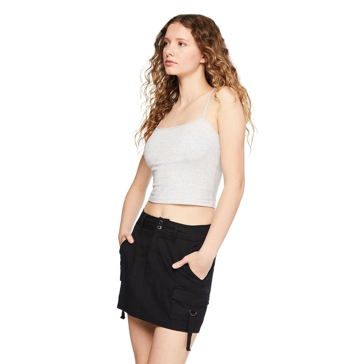 No Boundaries Women's Cropped Cami
