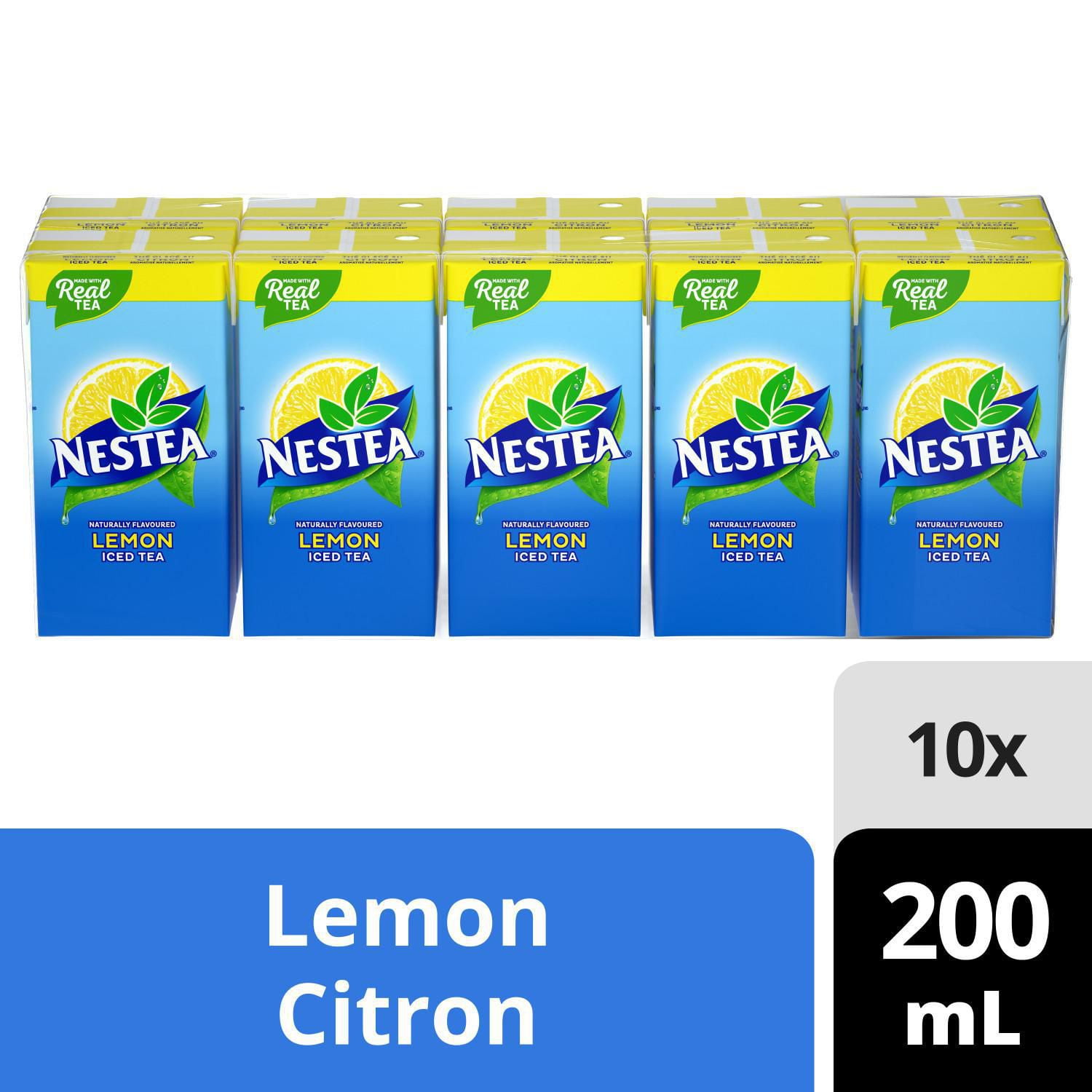 NESTEA Lemon 200mL Tetra Carton, 10 Pack Walmart Canada