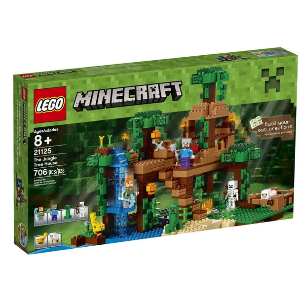 LEGO(MD)MD Minecraft - La cabane dans l'arbre de la jungle (21125)
