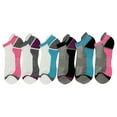 thumbnail image 2 of Athletic Works Women's 6-Pack Low Cut Socks, 2 of 2