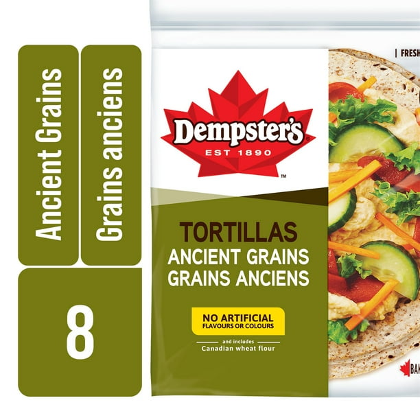 Dempster’s Ancient Grains Medium Tortillas, 272 g 272&nbsp;g