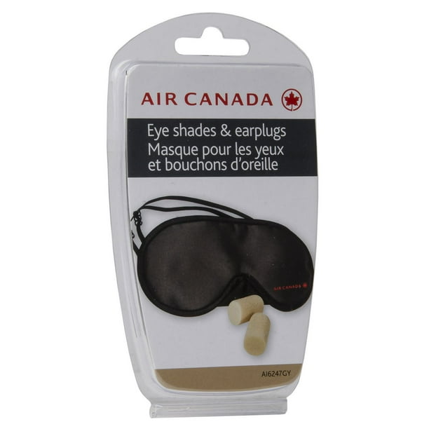Cache-yeux et bouchons d'oreille Air Canada 