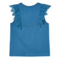 thumbnail image 2 of George Girls' Embroidered Trim Tank, 2 of 2