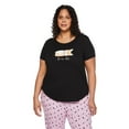 thumbnail image 1 of George Women's Plus Scoop Neckline Sleep Tee, 1 of 6
