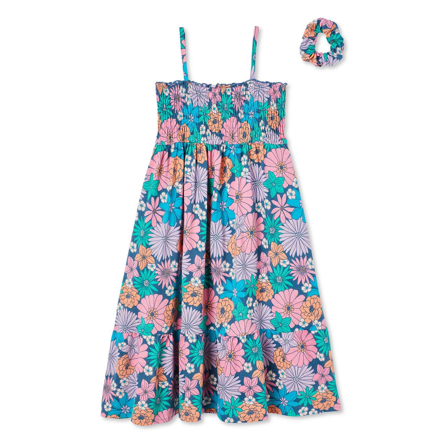 George Girls' Smocked Dress 2-Piece Set