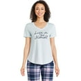 thumbnail image 1 of George Women's V-Neckline Sleep Tee, 1 of 6