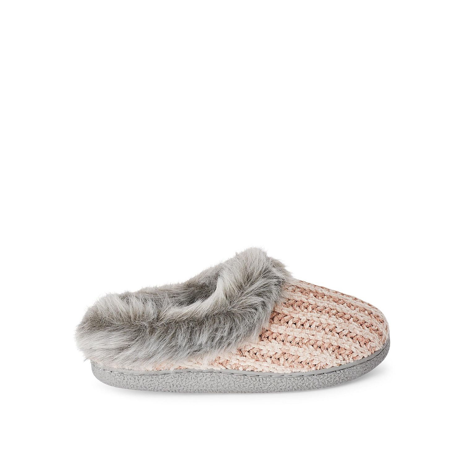 Pantoufles chinées style sabots Time and Tru pour femmes Pointures 5/6-9/10