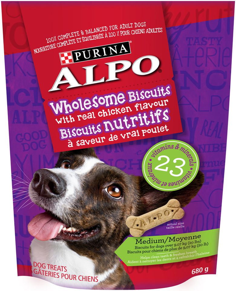 Purina® Alpo® Wholesome Biscuits with Real Chicken Flavour Medium Dog