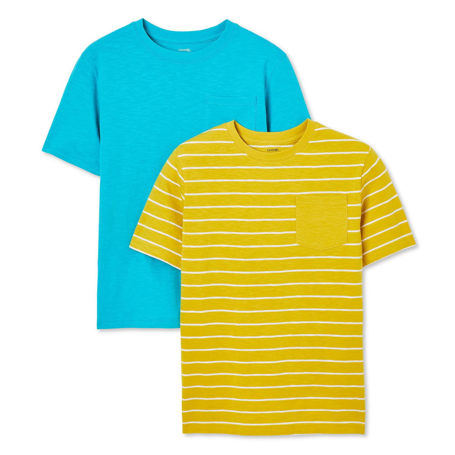 George Boys' Crew Neckline Tee 2-Pack