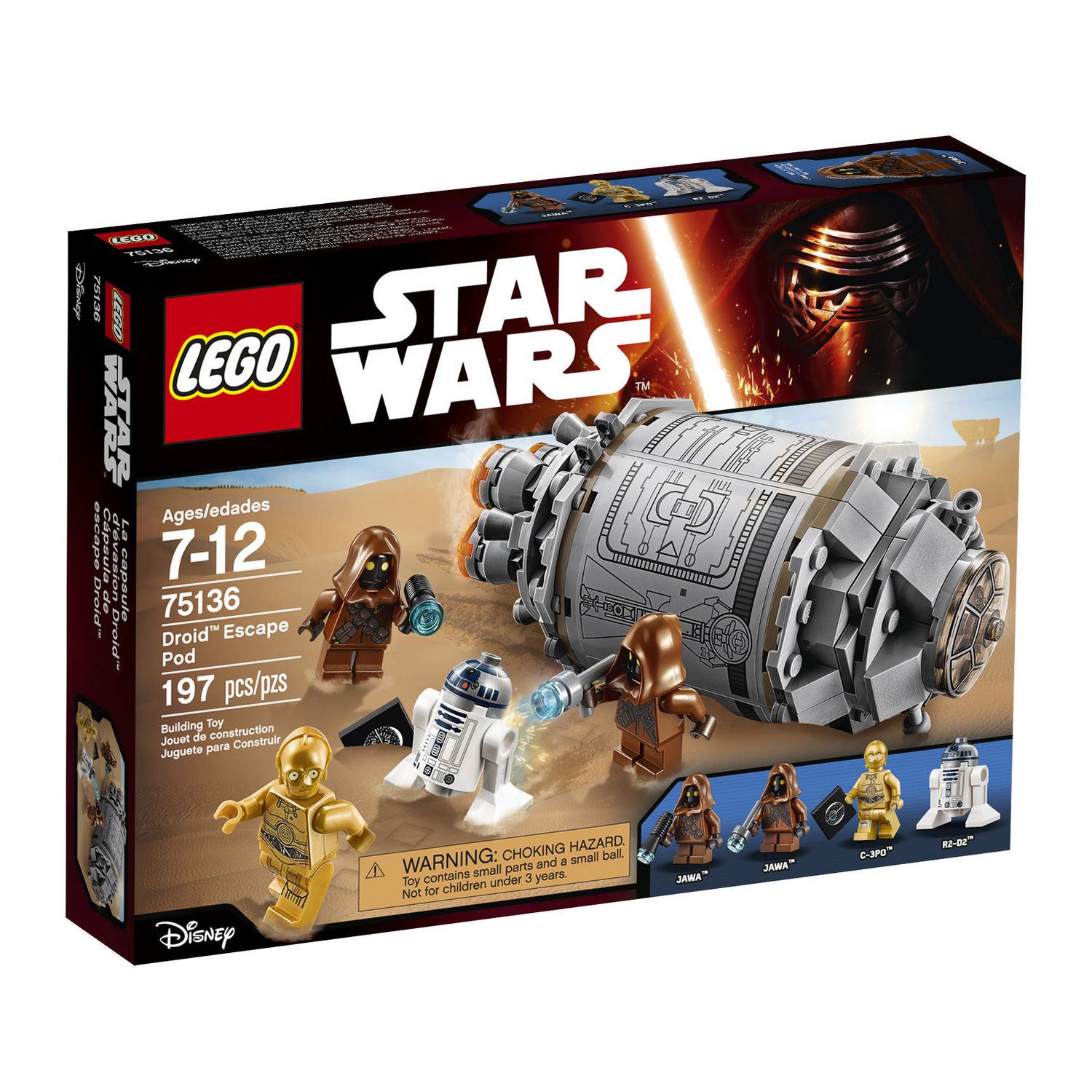 Lego® Star Wars™ Droid™ Escape Pod 75136 Walmart Canada