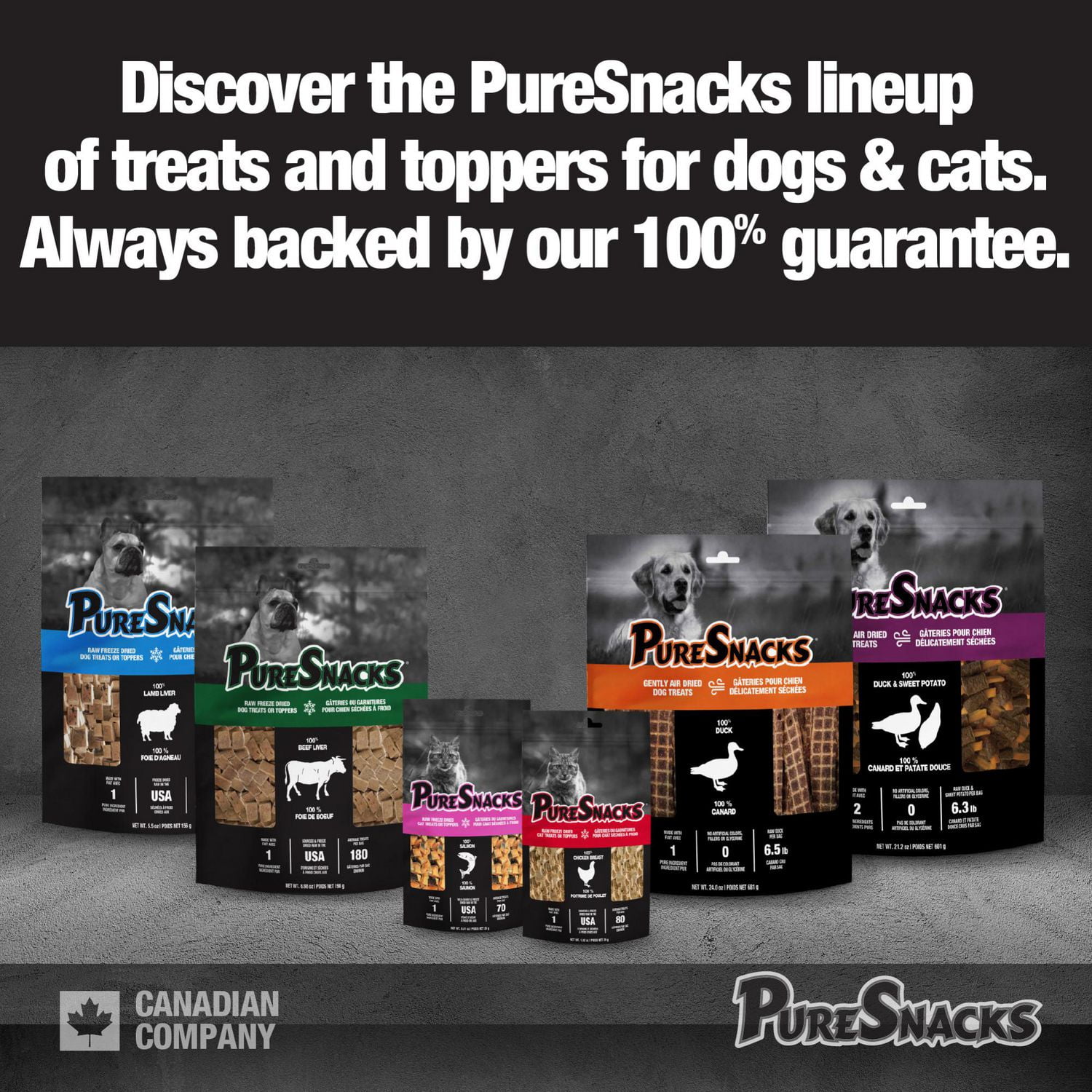 Mini-PureSnacks Air Dried Duck Trainers, 396g, 396g | 13.9oz