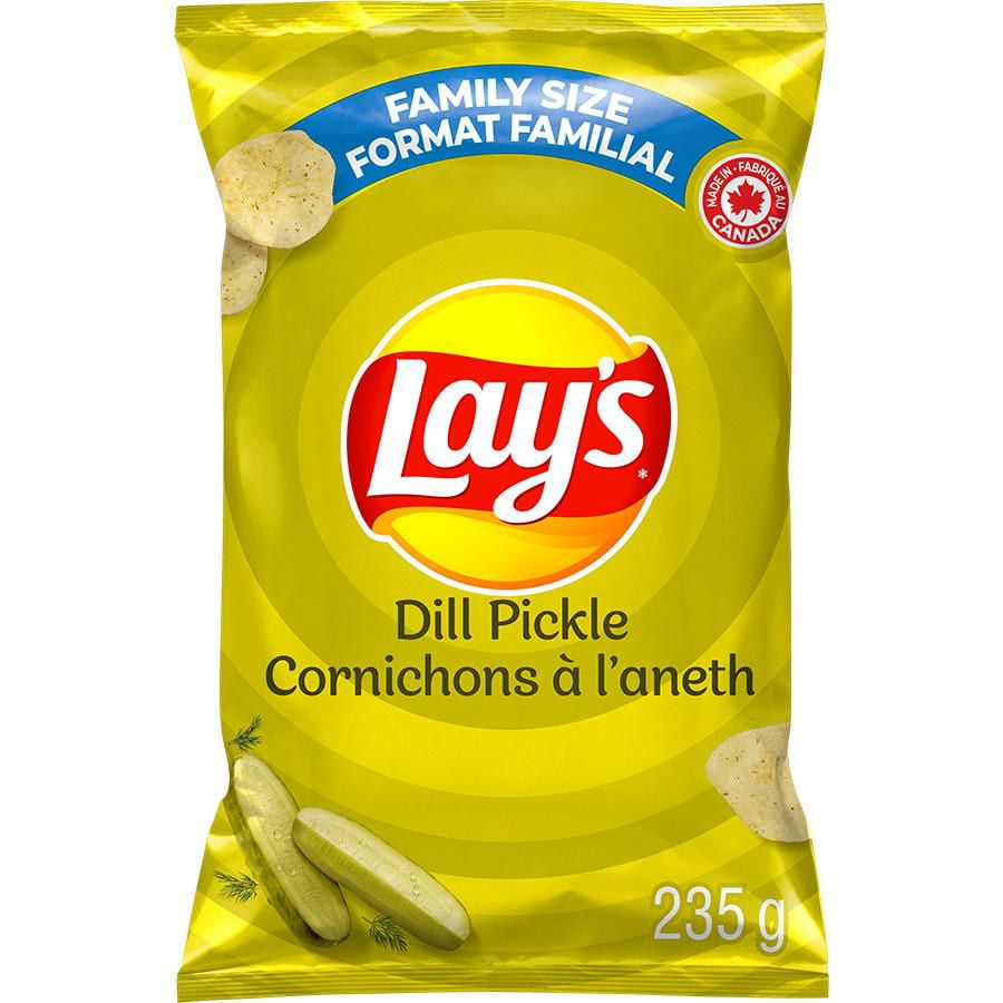 Lay's Dill Pickle Potato Chips Walmart Canada