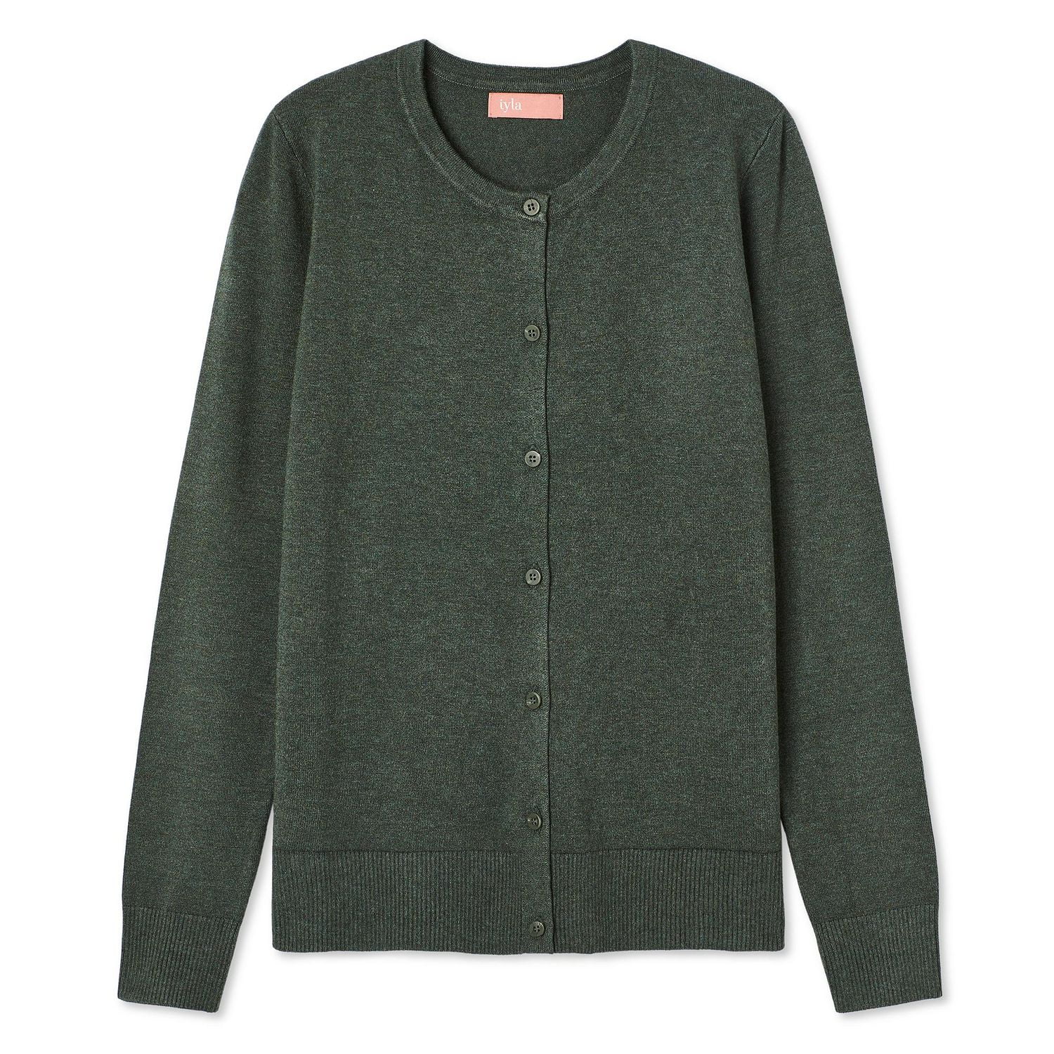 Iyla Women's Classic Long Sleeve Cardigan