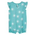 thumbnail image 2 of George Baby Girls' Flutter Sleeve Romper, 2 of 2