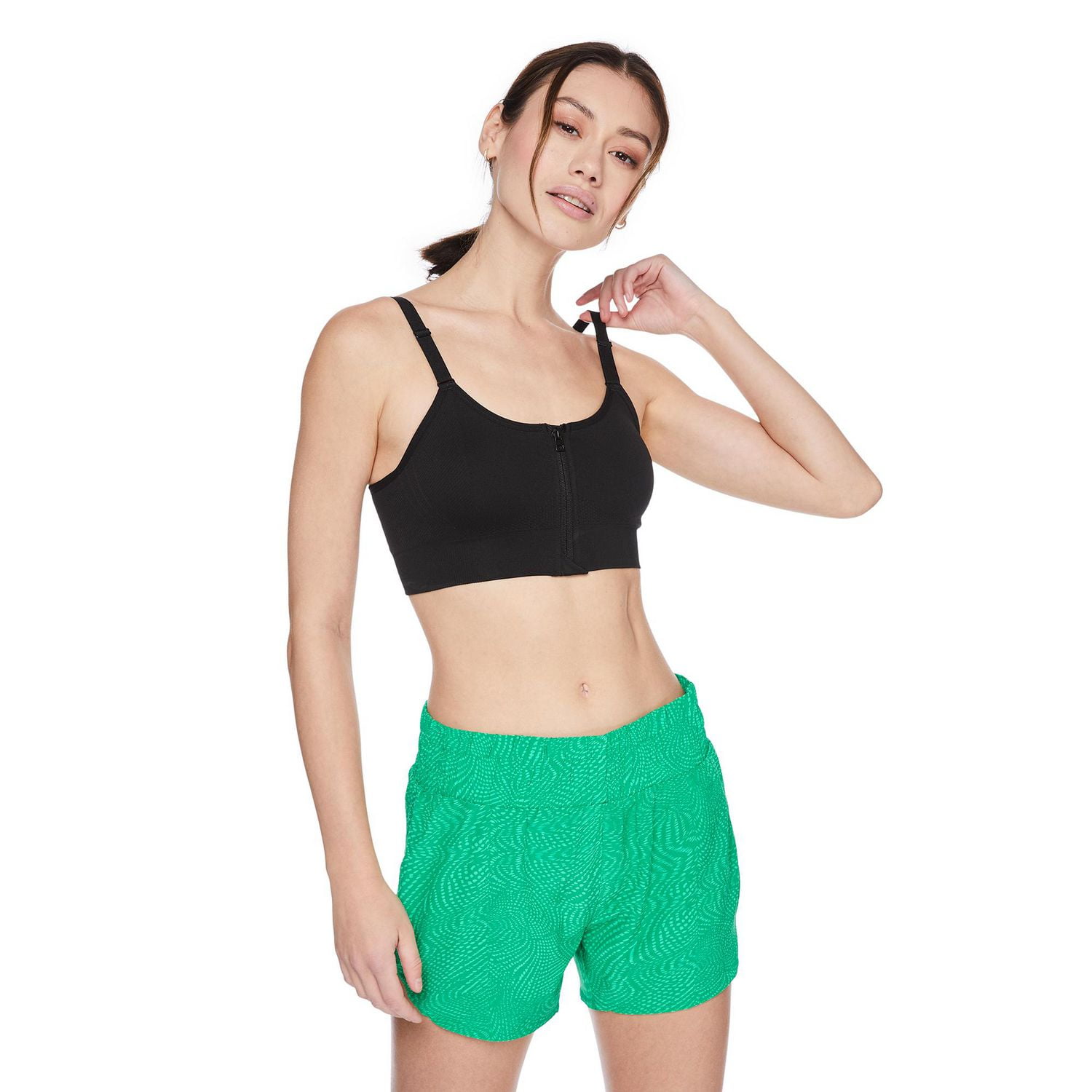 Soutien-gorge zippé Athletic Works pour femmes Tailles TP–TTG