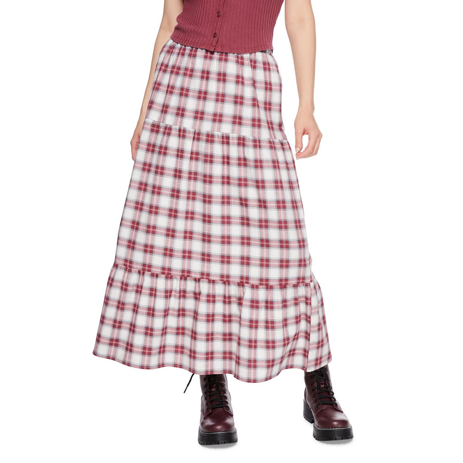 Wild Skye Women's Flannel Maxi Skirt