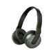 Casque d'écoute supra-auriculaire Bluetooth à réduction de bruit de Sony, MDR-ZX550BN - noir – image 2 sur 3