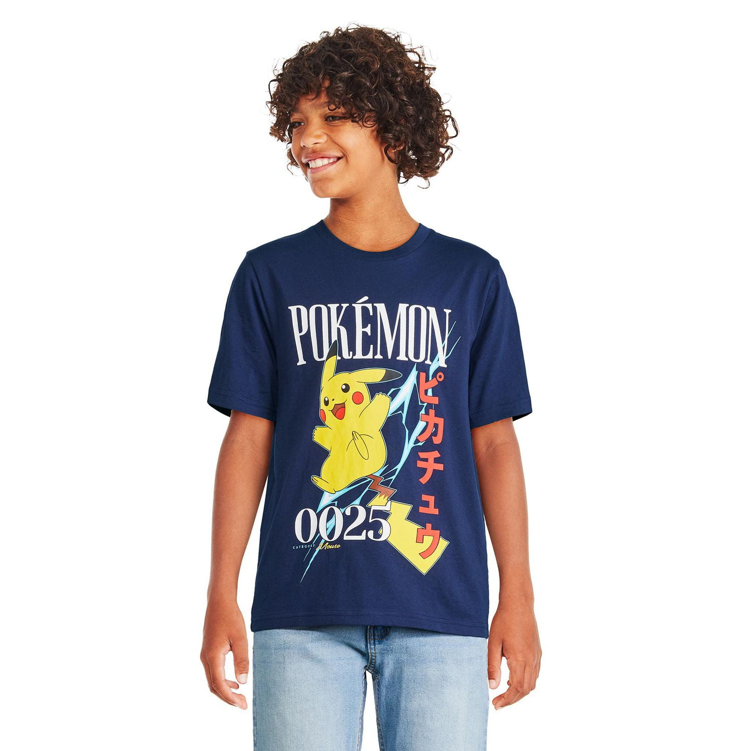 Pokemon Boys' Pikachu Tee, Sizes XS-XL