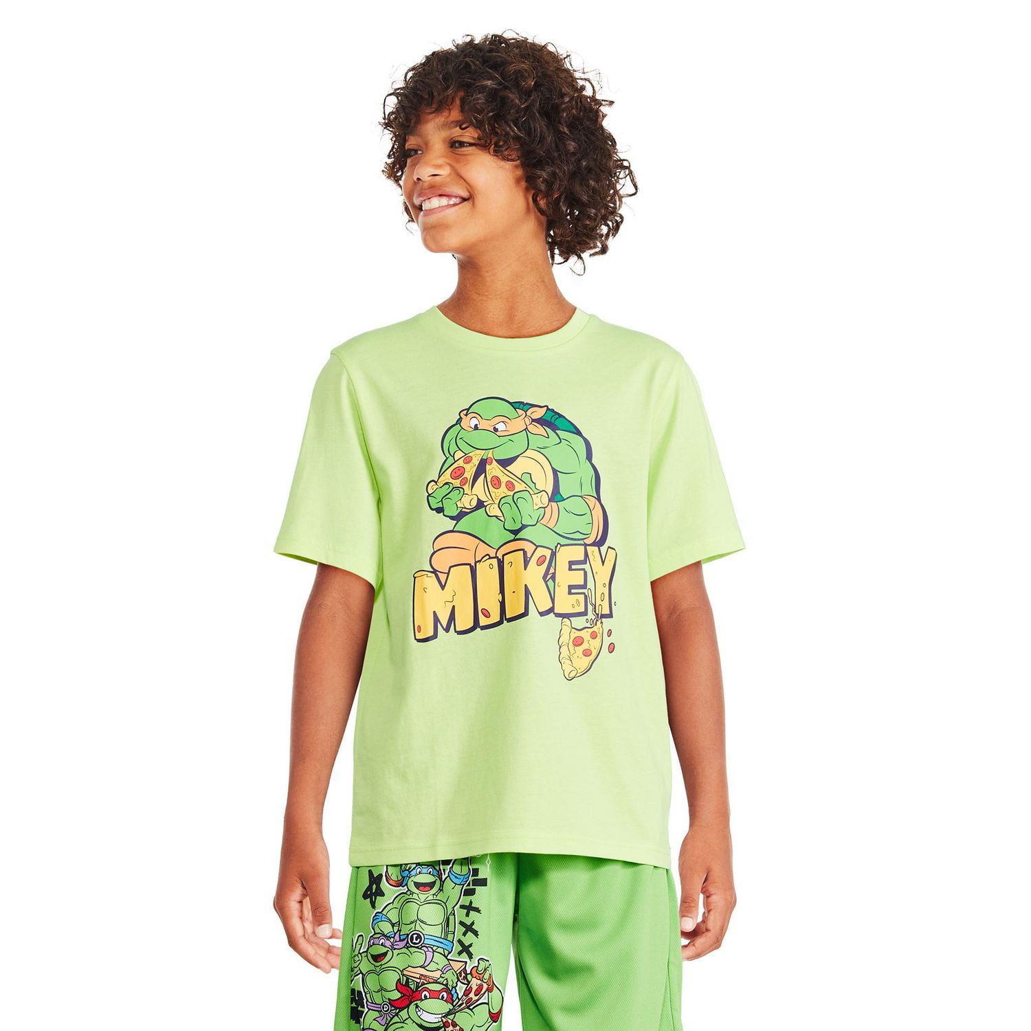 Teenage Mutant Ninja Turtles Boys' Short Sleeve Tee, Sizes XS-L
