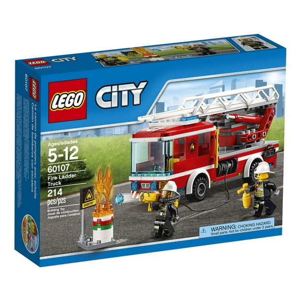 City Fire - Le camion de pompiers avec échelle (60107)